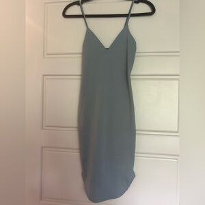 Missguided+ Gray Midi Dress